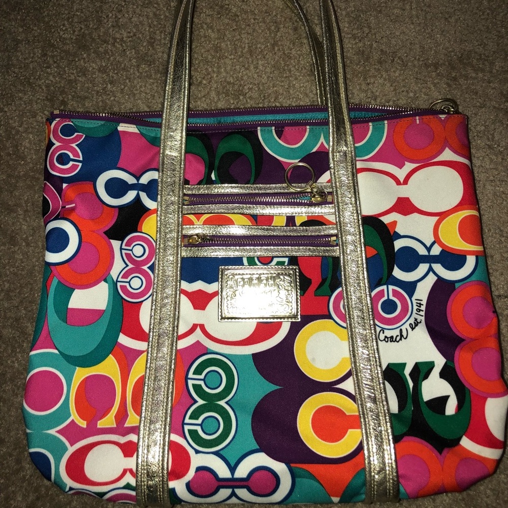 Vintage Coach Poppy Bag